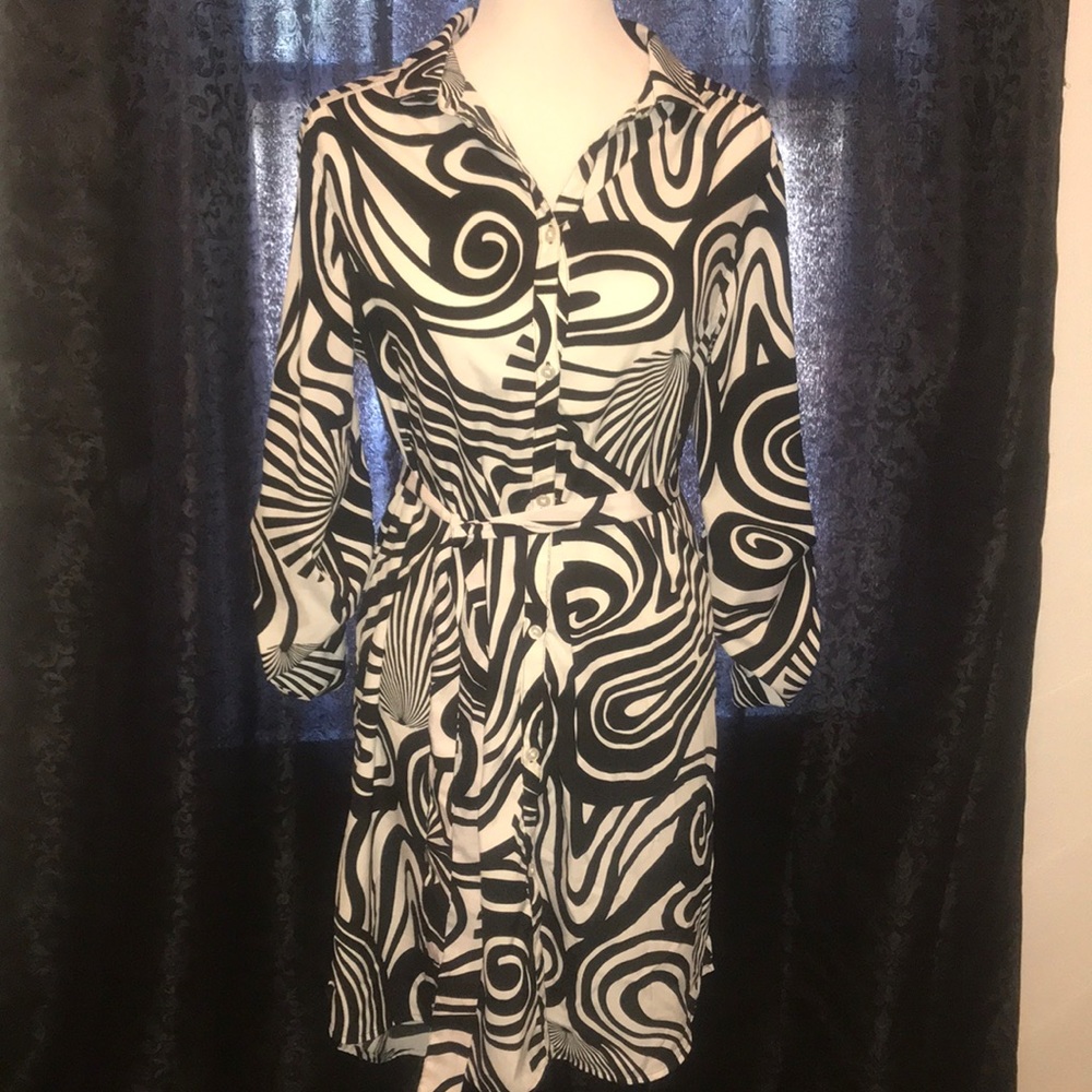 Button down dress